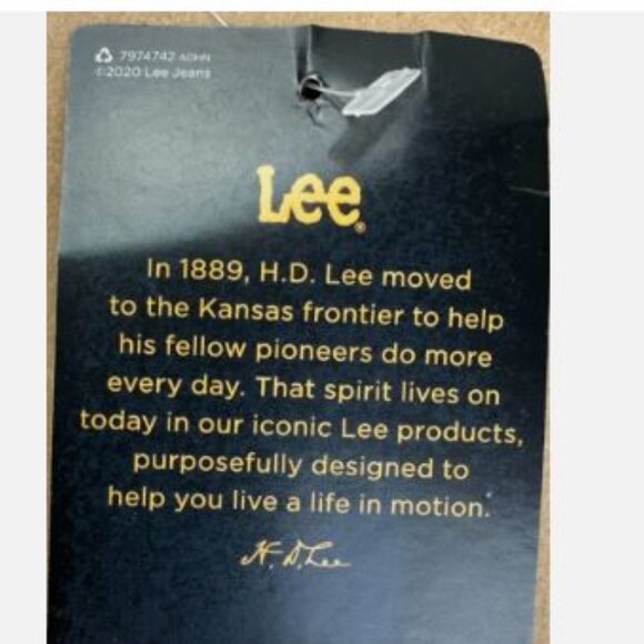 Lee American Original Men's Short Sleeve Crew Neck T-Shirt Tee Size XXL New - Picture 7 of 11